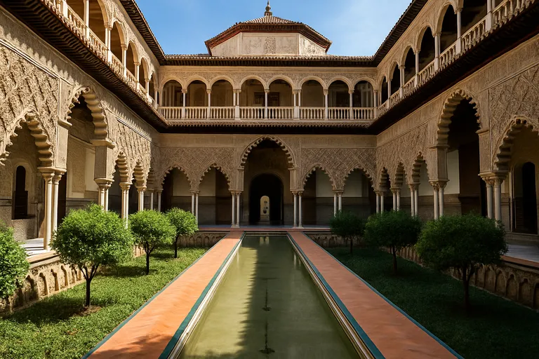 Alcázar van sevilla: moorse pracht, koninklijke zalen en betoverende tuinen