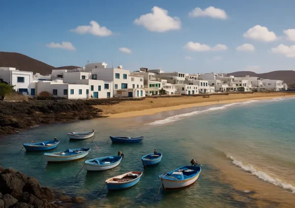Arrieta op lanzarote: authentiek vissersdorp met goudgeel strand en verse vis