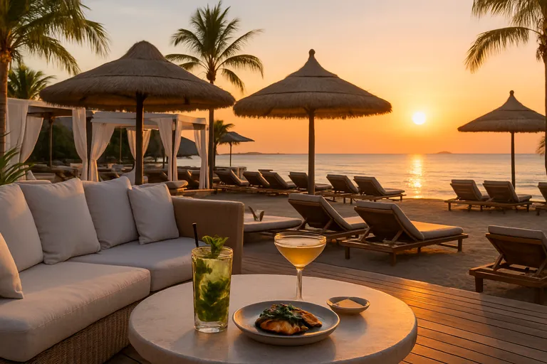 Cocktails, cabana's en sunset vibes: luxe loungen bij de mooiste strandclubs op ibiza