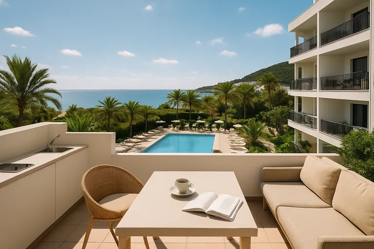 De perfecte mix op ibiza: de vrijheid van een aparthotel met het gemak van hotelservice