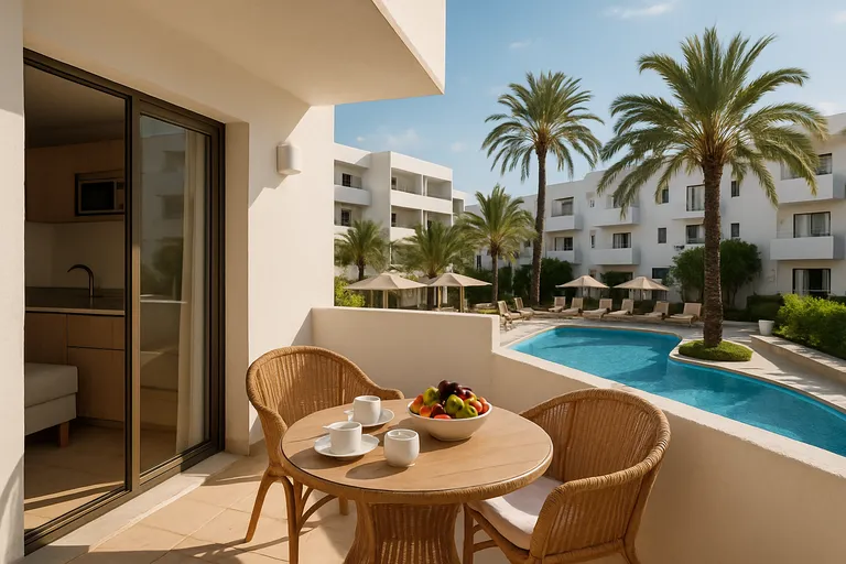 De perfecte mix op ibiza: de vrijheid van een aparthotel met het gemak van hotelservice