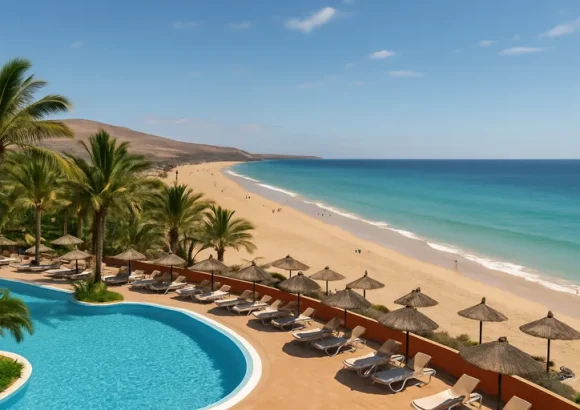 Droom weg aan het gouden strand van jandía: all inclusive genieten in het princess resort op fuerteventura