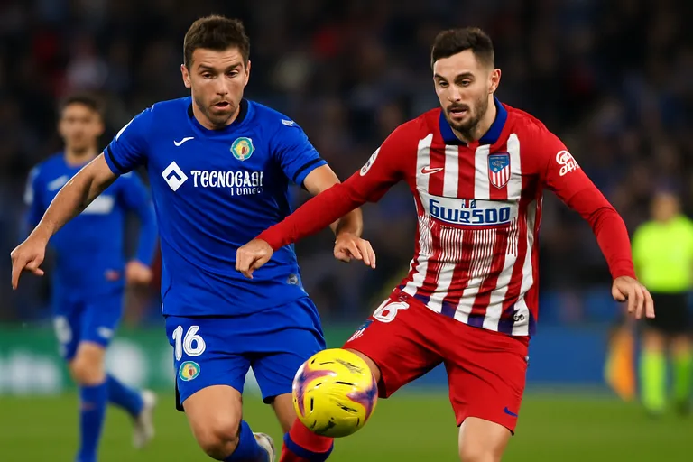 Getafe tegen Atlético madrid: actuele stand en hoogtepunten
