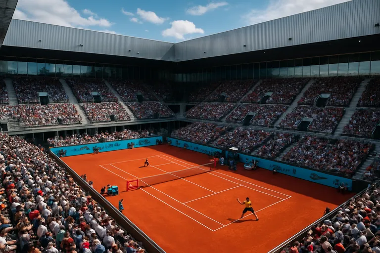 Gravelmagie in madrid: tennis in de Caja mágica waar kampioenen geschiedenis schrijven