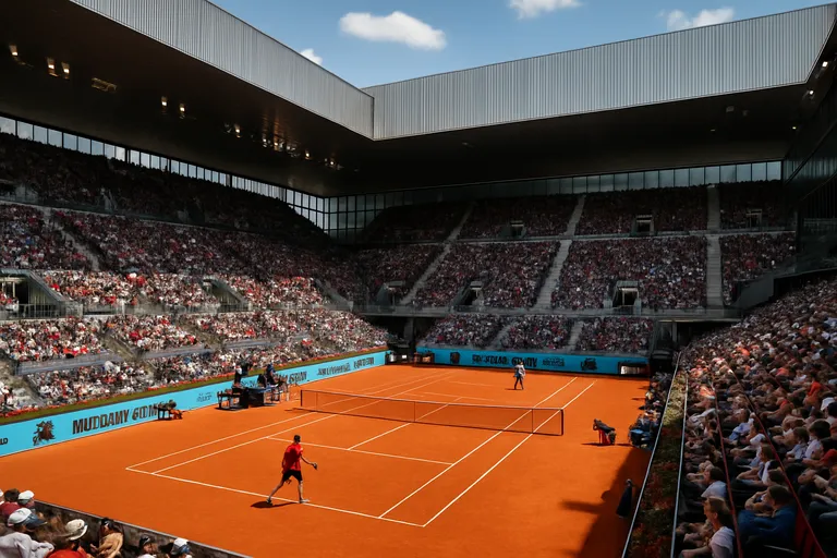 Gravelmagie in madrid: tennis in de Caja mágica waar kampioenen geschiedenis schrijven