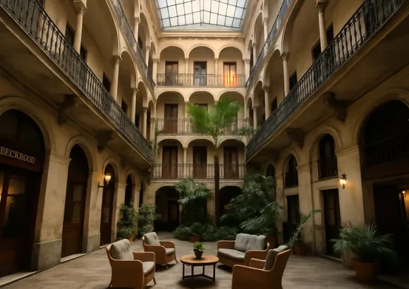 Hotel peninsular in barcelona: historische charme en centrale ligging voor je stedentrip