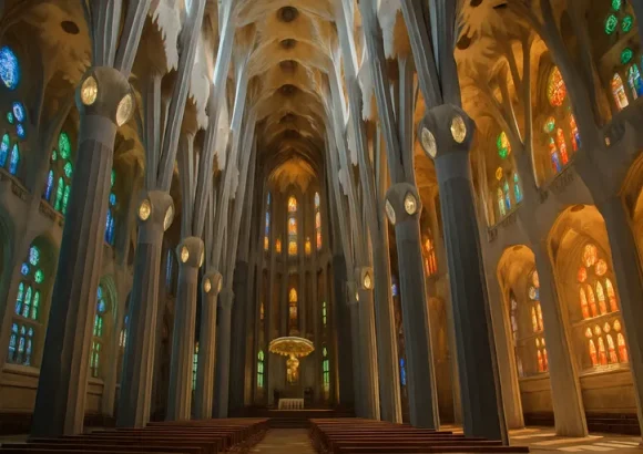 In Barcelona, Spanje smelten geloof en architectuur samen in adembenemende kerken en basilieken