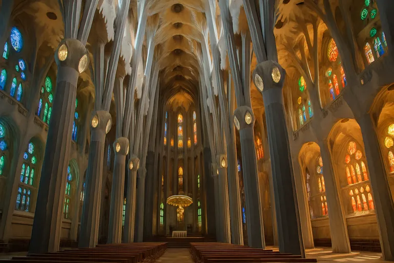 In Barcelona, Spanje smelten geloof en architectuur samen in adembenemende kerken en basilieken