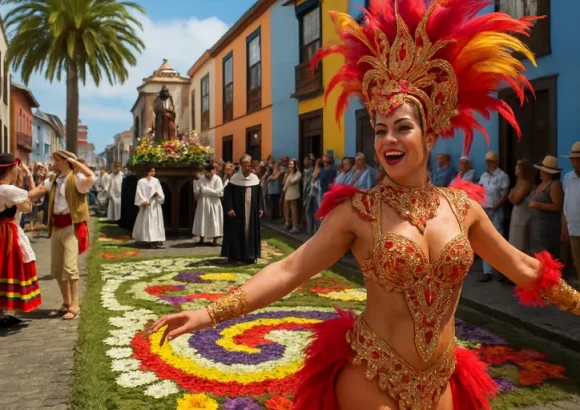 Ontdek de kleurrijke feestdagen en tradities op tenerife die je niet wilt missen