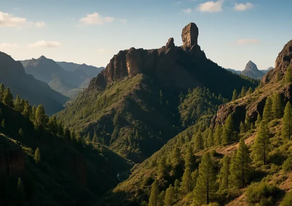 Ontdek de ruige bergwereld van Gran canaria: vulkanische pieken en groene ravijnen