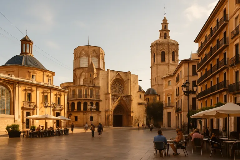 Ontdek het historisch centrum van valencia: pleinen, markten en mediterrane sfeer