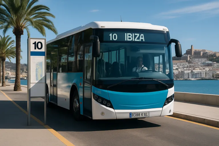 Ontdek ibiza per bus: soepel en voordelig van luchthaven tot verborgen baaien