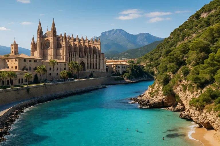 Ontdek palma, de serra de tramuntana en verborgen baaien op het betoverende mallorca