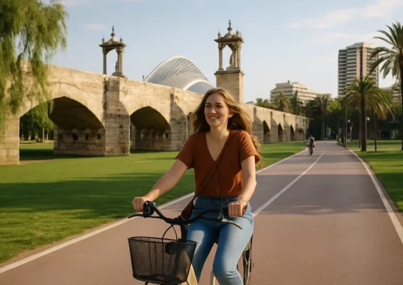 Ontdek Verrassend valencia op de fiets: van turia-park en el carmen tot malvarrosa