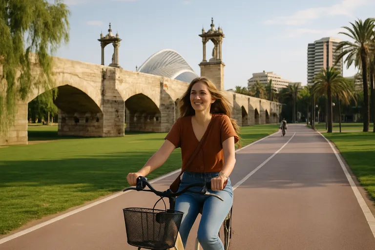 Ontdek Verrassend valencia op de fiets: van turia-park en el carmen tot malvarrosa
