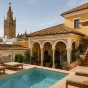 Overnachten in sevilla: stijlvolle hotels met andalusische allure, patios en dakterrassen