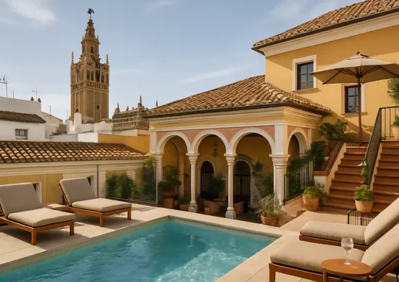 Overnachten in sevilla: stijlvolle hotels met andalusische allure, patios en dakterrassen