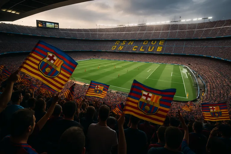 Sfeer en spanning: zo beleef je een wedstrijd van fc Barcelona in camp nou