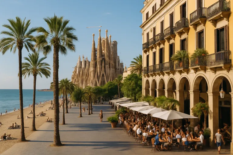 Vakantie in barcelona: zon, gaudí en tapas tussen zee en verborgen pleinen