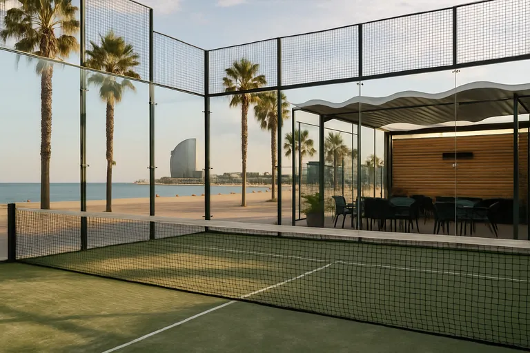 Van strand tot stadscentrum: ontdek de meest sfeervolle padelclubs in barcelona