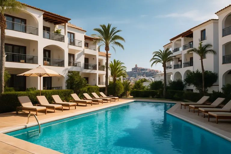 Vind jouw ideale ibiza-appartement met zwembad voor een zorgeloze vakantie