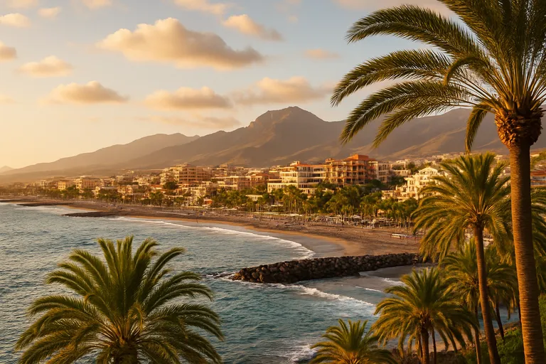 Weer in adeje op tenerife: van oceaanbries tot warme avonden