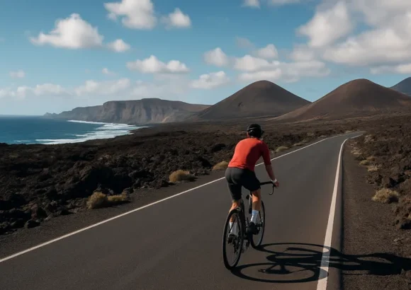 Zo ontdek je lanzarote op de fiets tussen lavavelden, kustkliffen en passaatwind